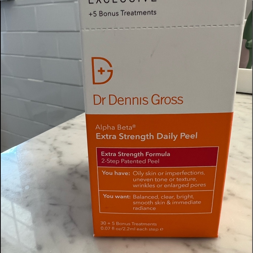 Dr Dennis Gross alpha beta extra strength daily peel box of 33 new peels